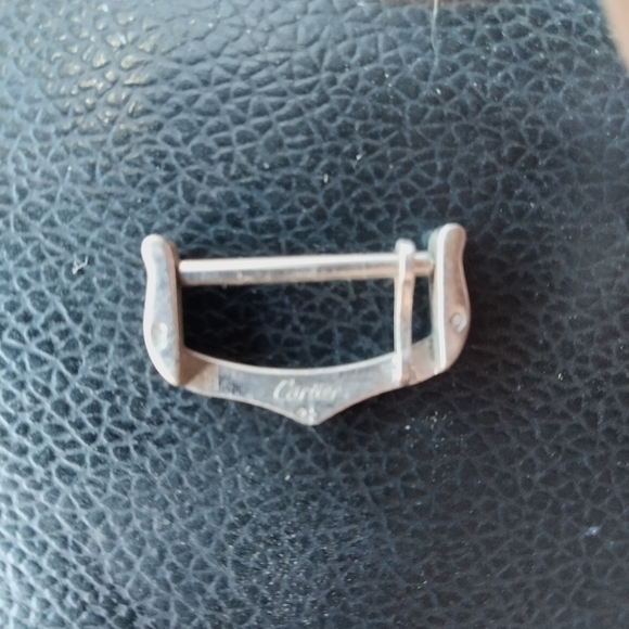 White gold watch band hasp from Cartier - Picture 3 of 4